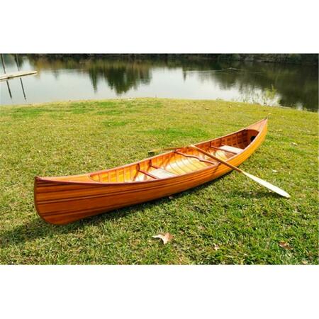 OLD MODERN HANDICRAFTS Canoe With Ribs Curved Bow 12Feet K080